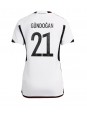 Billige Tyskland Ilkay Gundogan #21 Hjemmedrakt Dame VM 2022 Kortermet